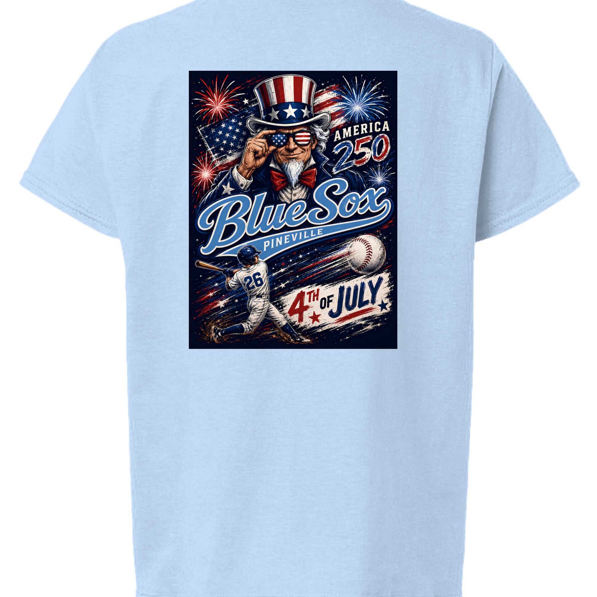 Light Blue - G640B - BACK